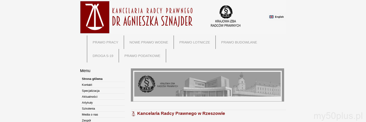 KANCELARIA RADCY PRAWNEGO DR AGNIESZKA SZNAJDER