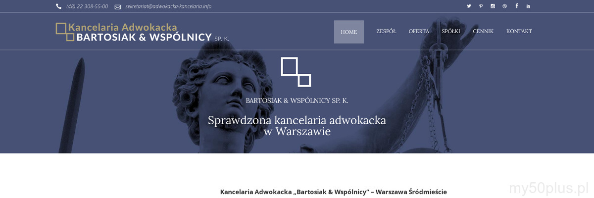 BARTOSIAK & WSPÓLNICY SP.K.