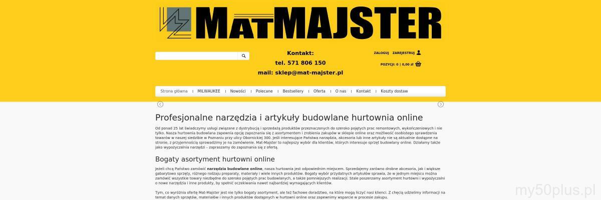 PRZEDSIĘBIORSTWO HANDLOWE MAT-MAJSTER